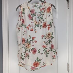 Violet + Claire Floral Sleeveless Women's Top